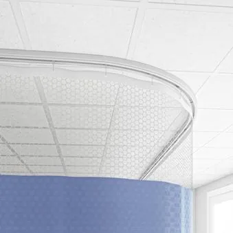 Cubicle Track & Curtains
