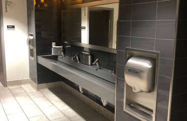 ASI washroom toilet accessories installed baltimore office